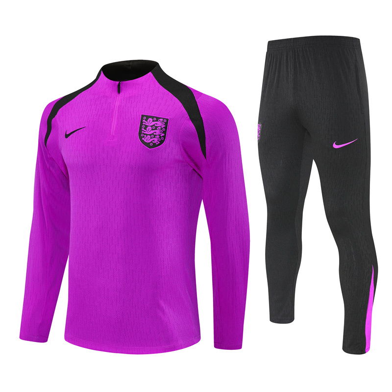 2025/2026 England Half zip training suit set