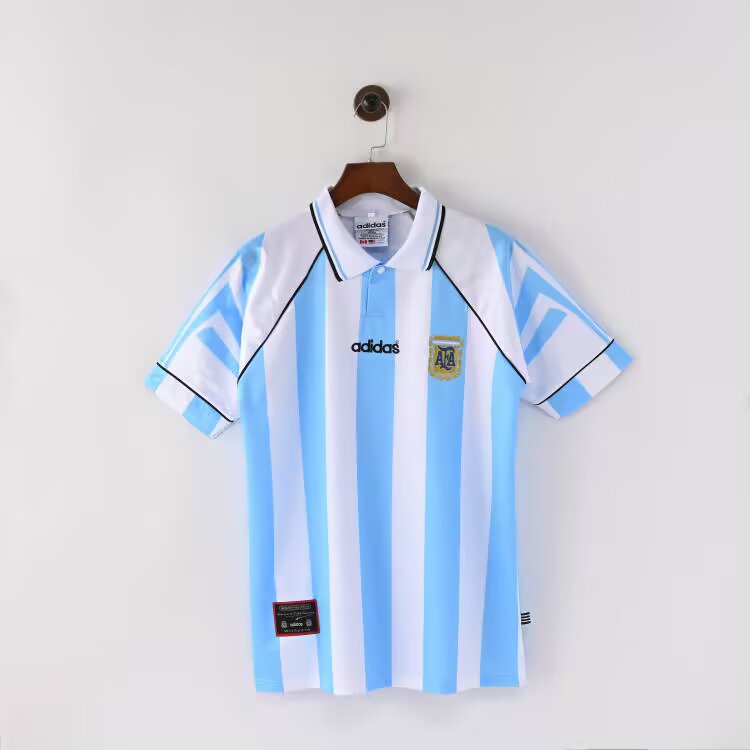 1996/1997 Retro Argentina Home Football Shirt