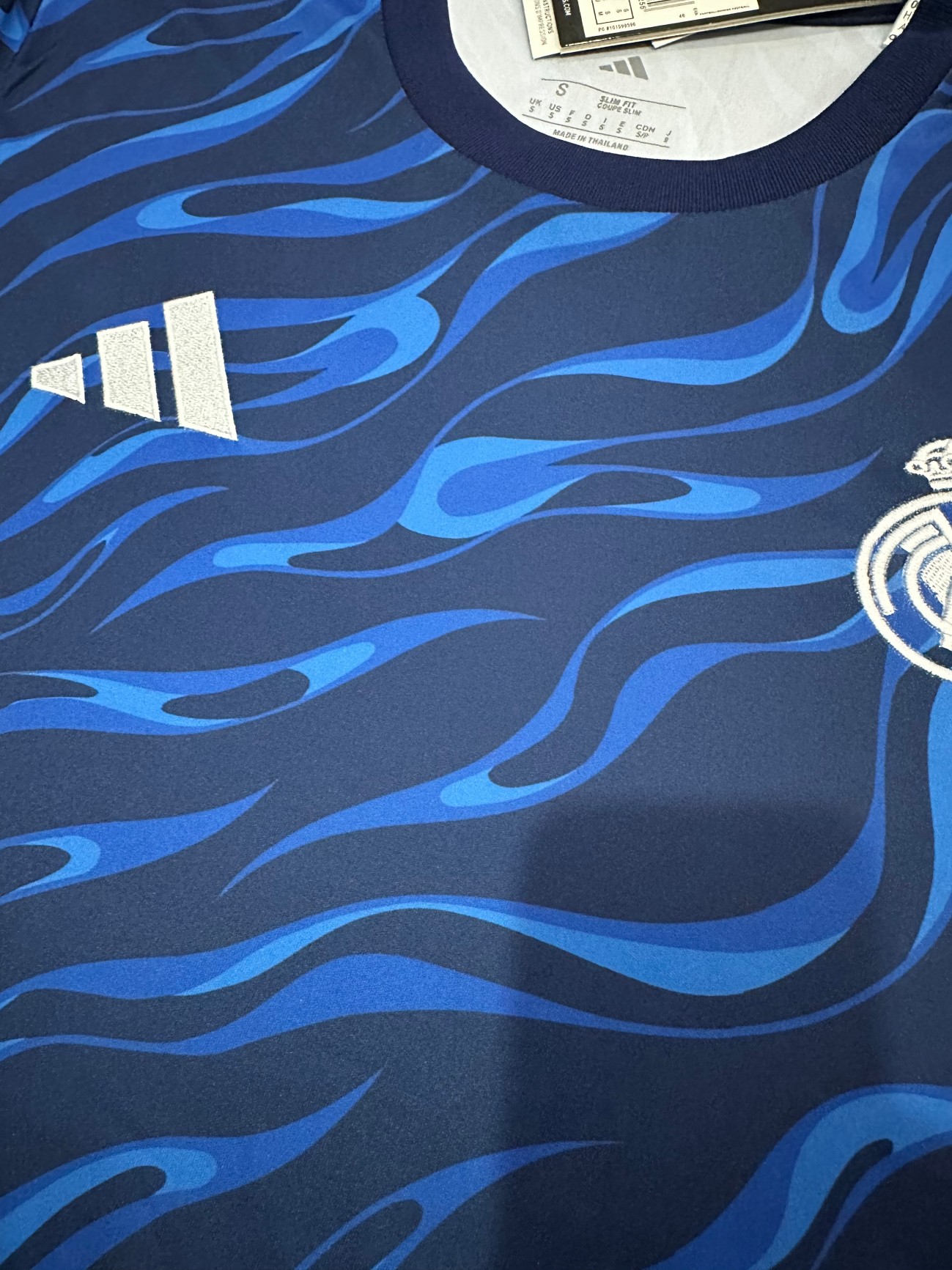 2025/2026 Real Madrid Blue Training Jersey(Fans version)
