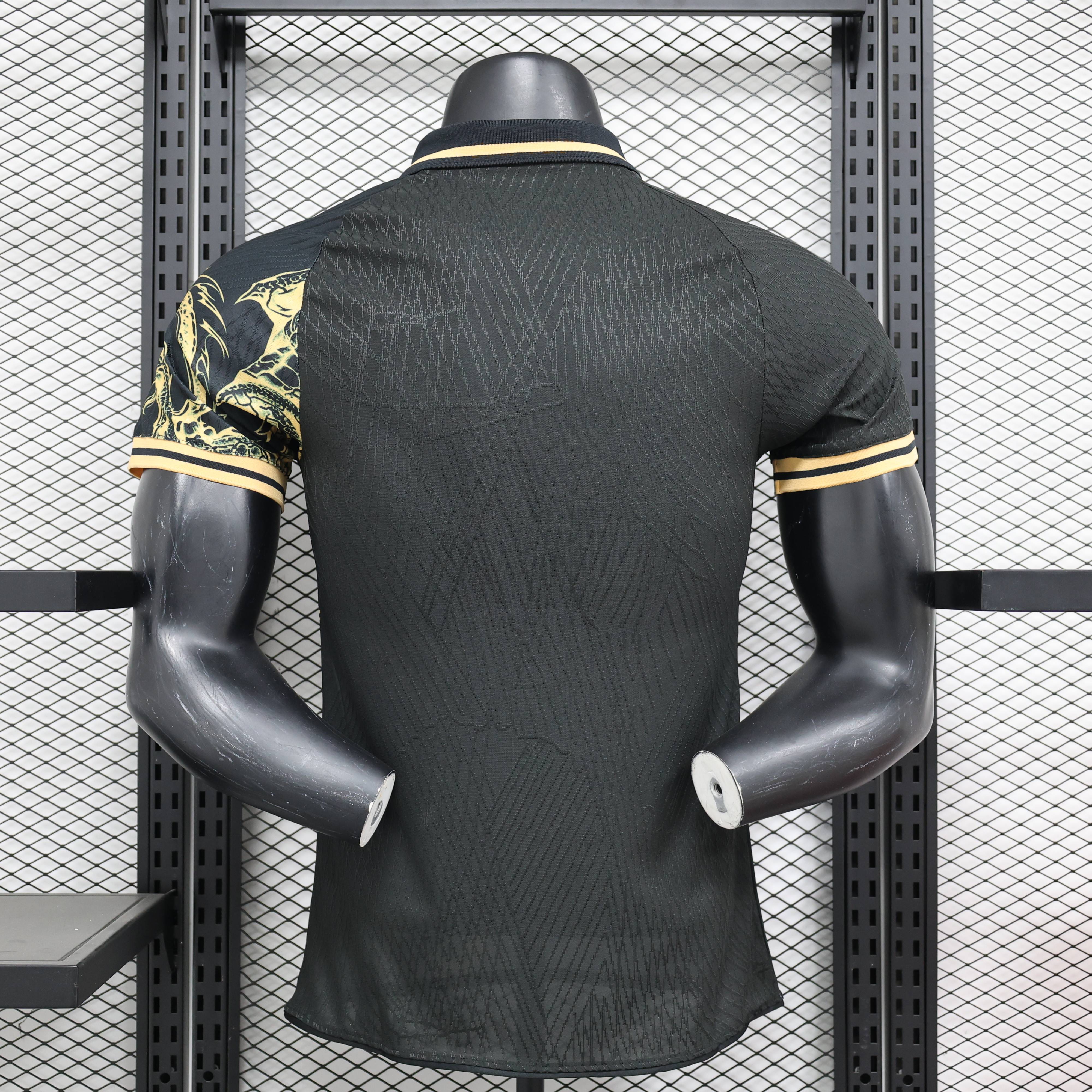 2024/2025 Real Madrid Gold Dragon Special Edition Football Jersey For Player Version
