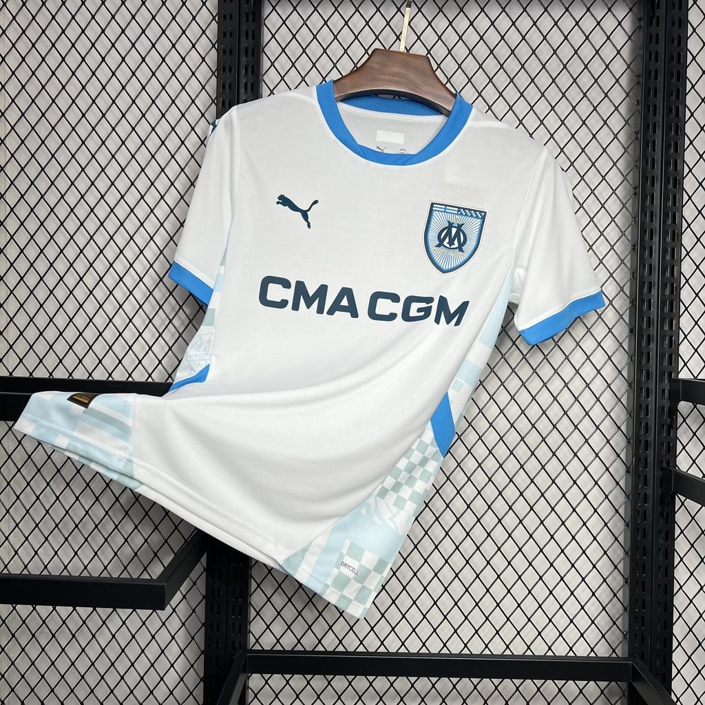 2024/2025 Olympique Marseille Home Football Shirt((Fan version)