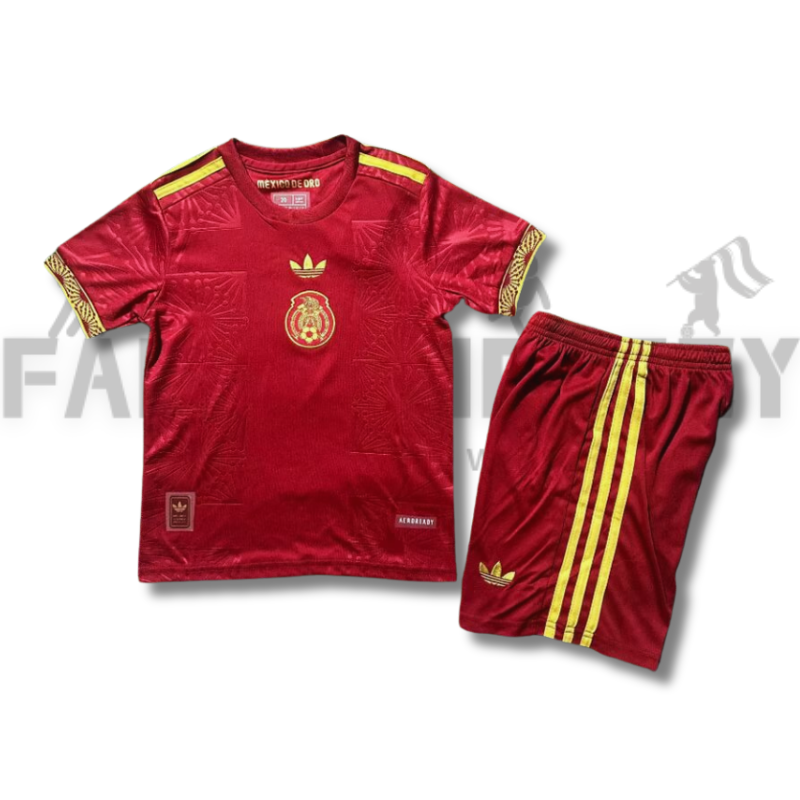 2025/2026 Mexico Concacaf Gold Cup Red Special Jersey(For Kids)