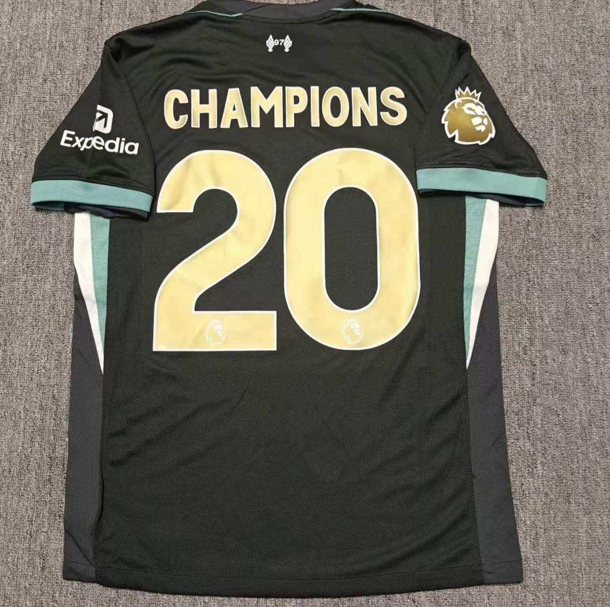 2024/2025 Liverpool Away EPL league Champions 20 Football Jersey( Player Edition )