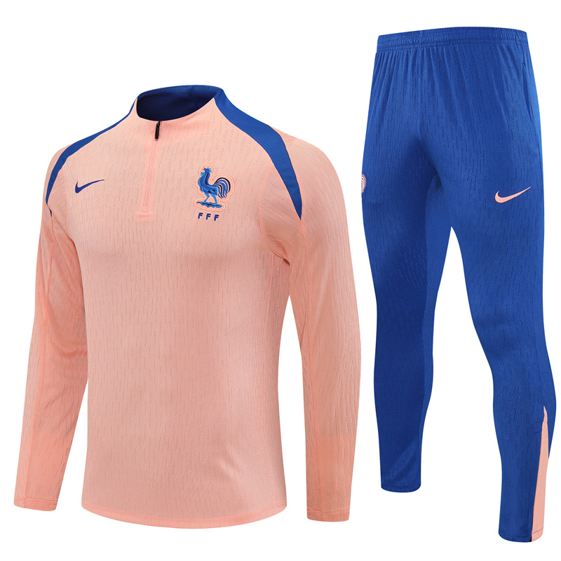 2025/2026 France Half zip training suit set
