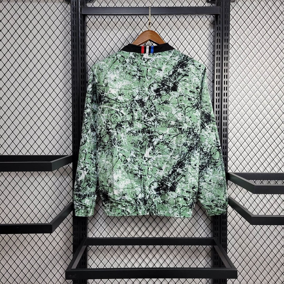 2024/2025 Manchester United (Black-Green) Reversible Windbreaker Football Shirt