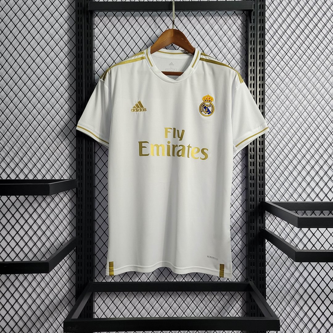 2019/2020 Real Madrid Retro Home Football Shirt For Player Version