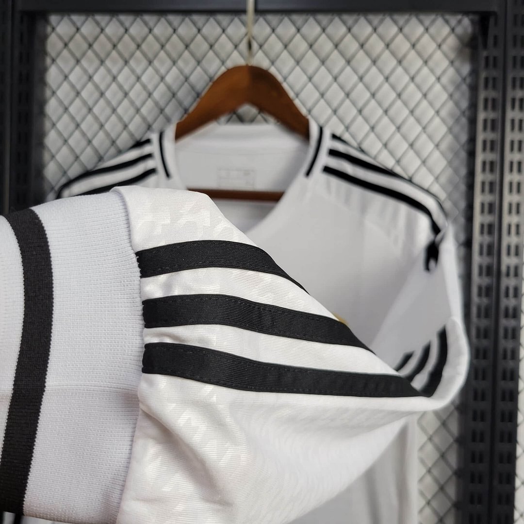 2024/2025 Real Madrid Home Long Sleeve Football Shirt