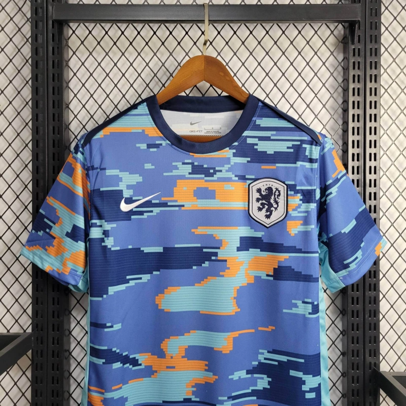 2024 Netherlands Training Wear Football Shirt( Fans Edition )