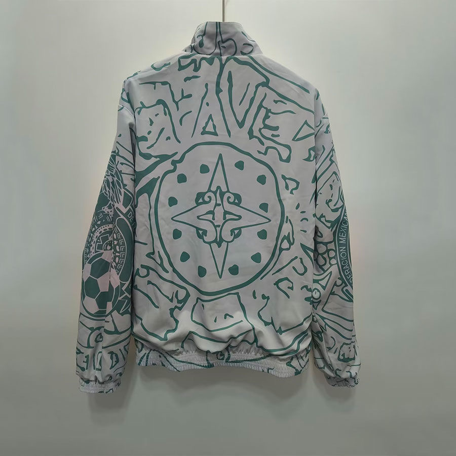 1999/2000 Mexico Retro Reversible Windbreaker(Blue)Football Shirt