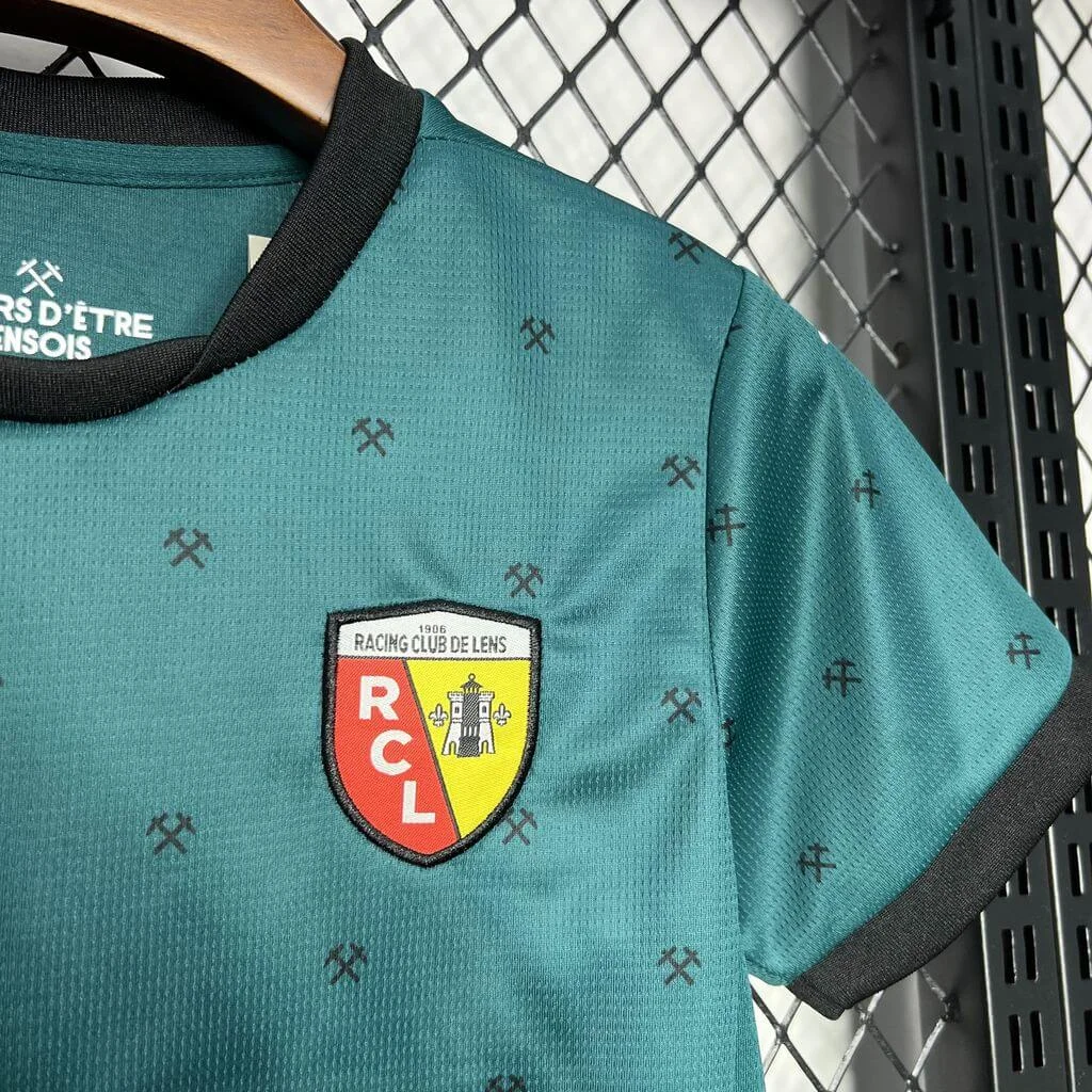RC Lens Away Football Shirt Kids Size