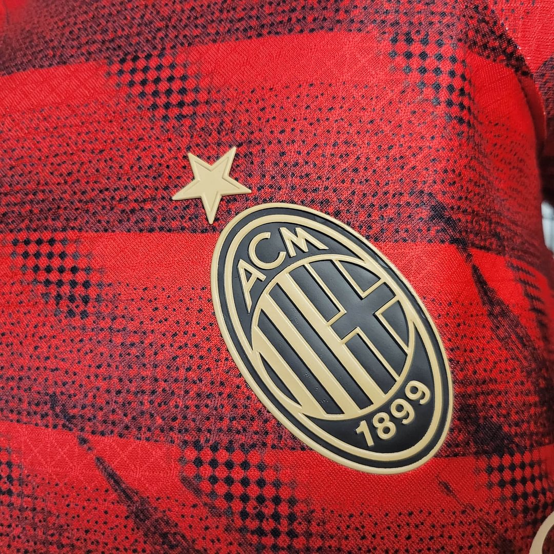 2024/2025 Player Version AC Milan Cathedral Special Edition Football Shirt