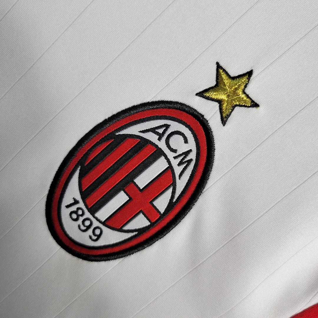 2006/2007 AC Milan Away Retro Long Sleeve Football Shirt