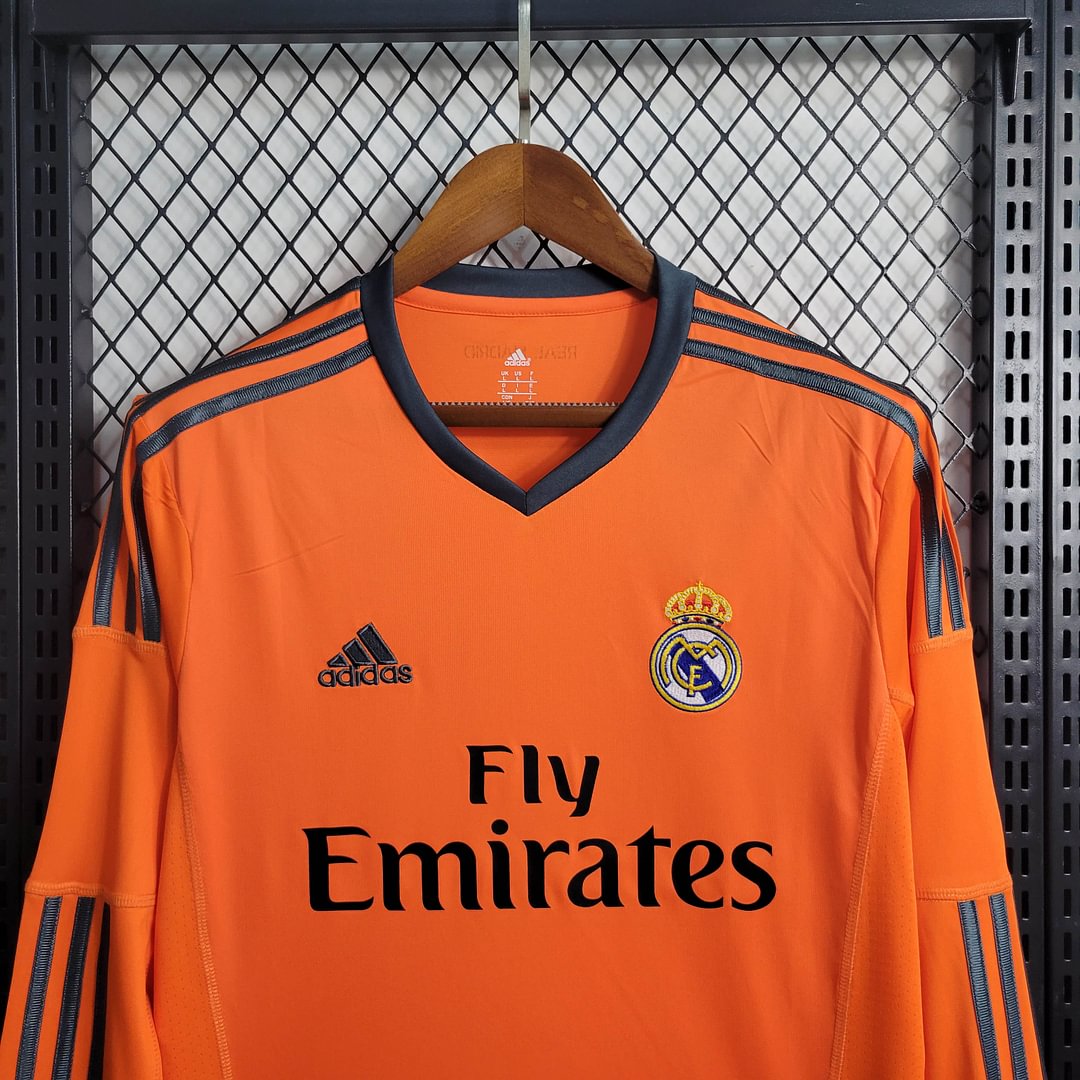 2013/2014 Real Madrid Retro Long Sleeve Third Away Football Shirt
