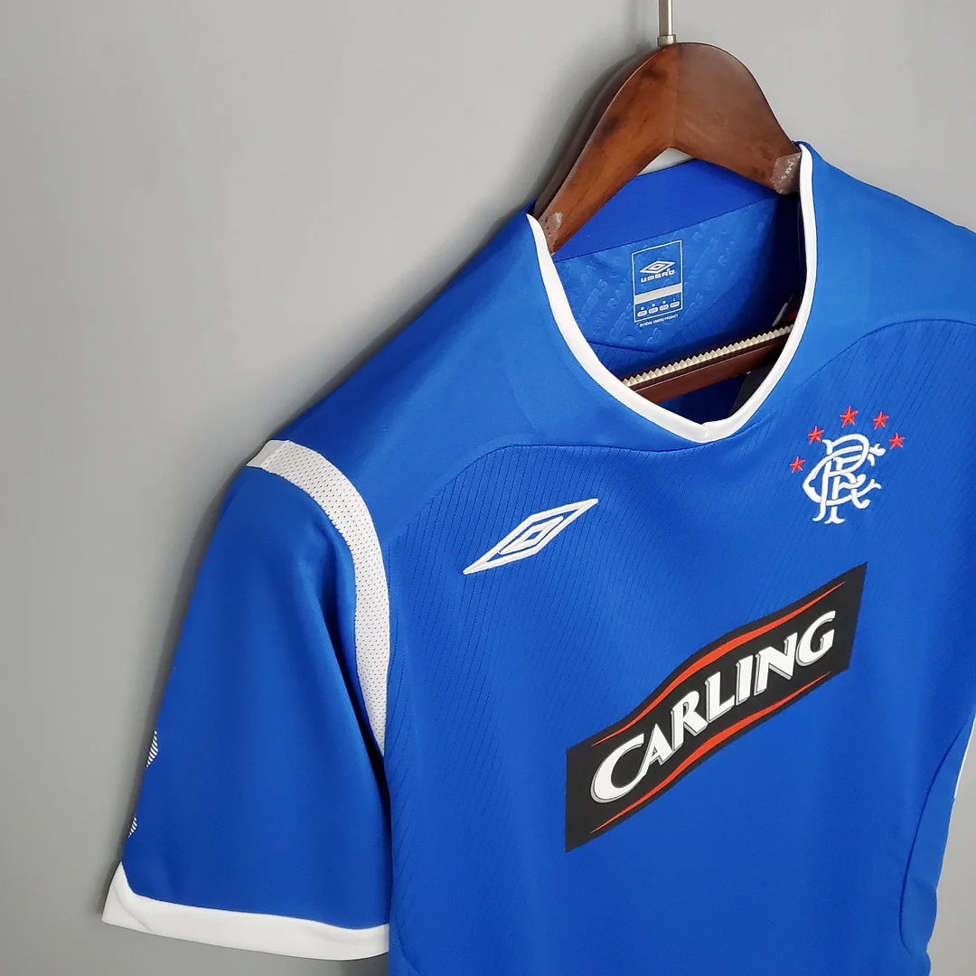 2008/2009 Retro Rangers Home Football Shirt( Fans Edition )