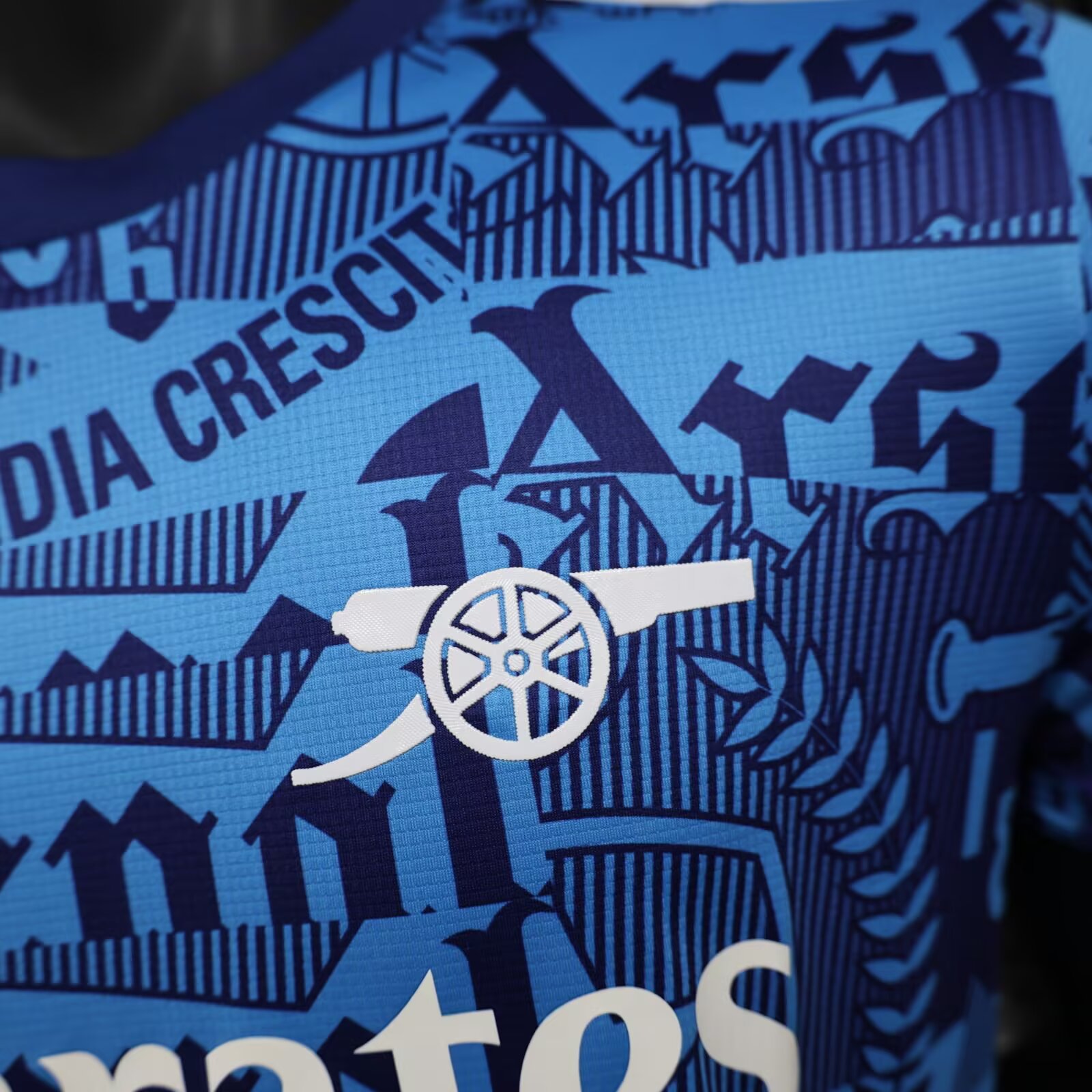 2024/2025 Player Edition Arsenal Special Edition Blue Football Jersey
