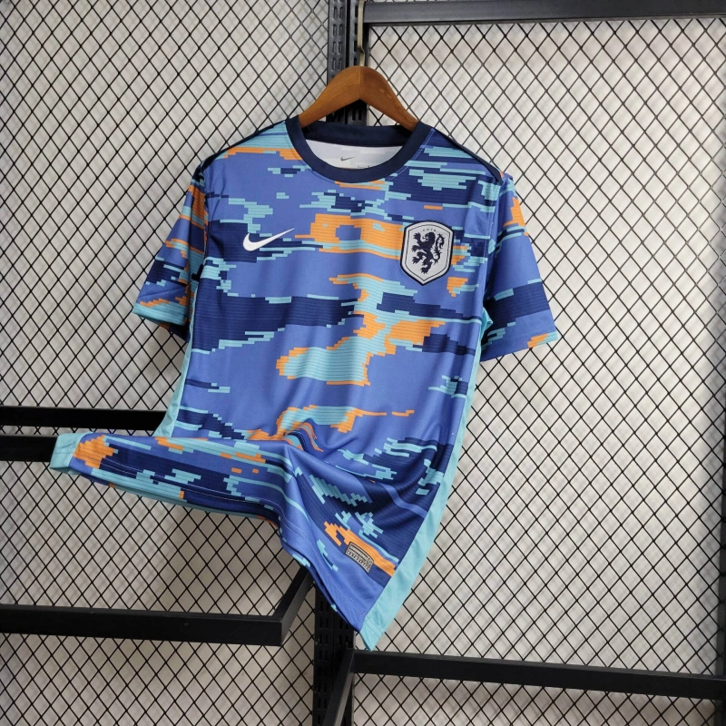 2024 Netherlands Training Wear Football Shirt( Fans Edition )