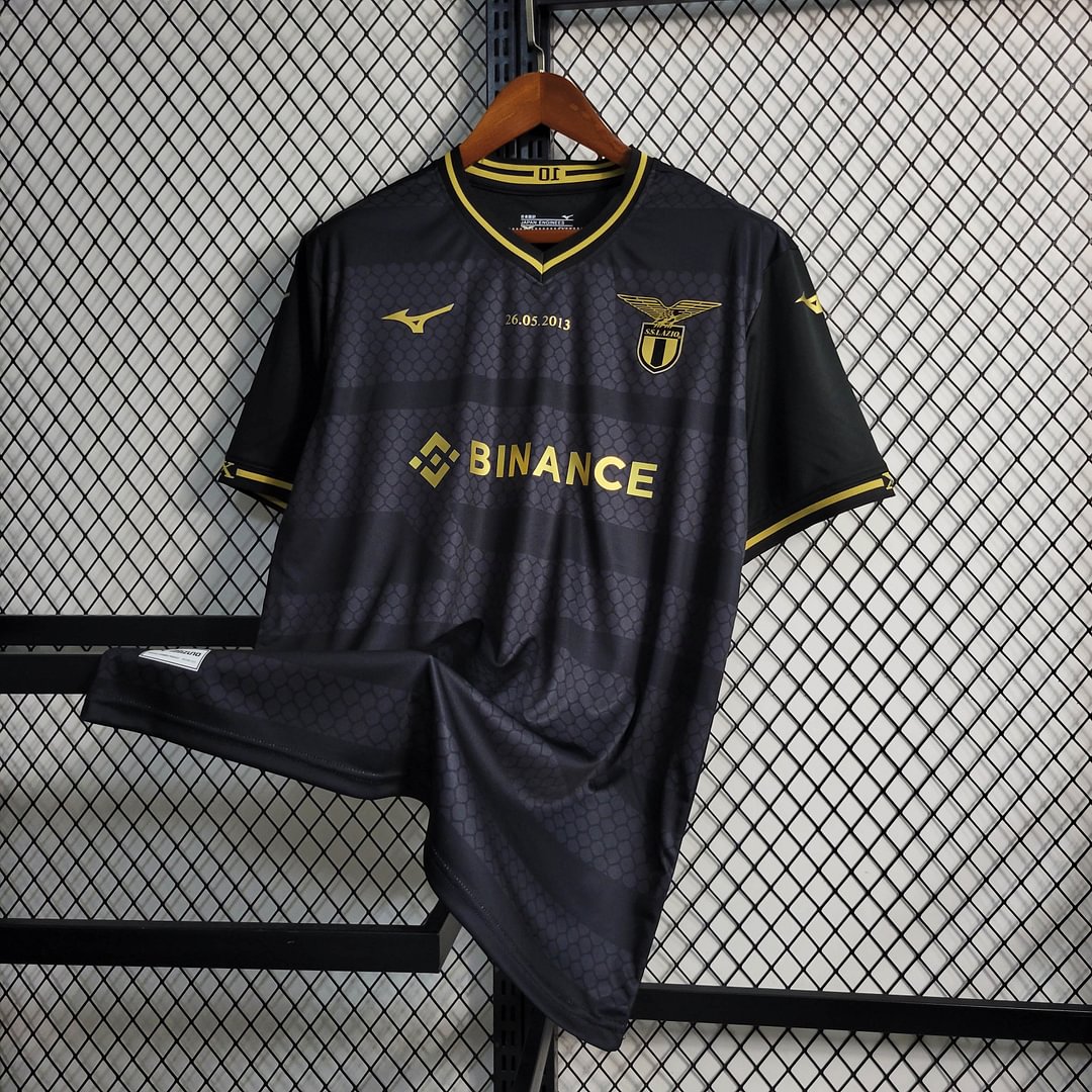 2022/2023 Lazio 10th Anniversary Edition Black Football Shirt( Fans Edition )