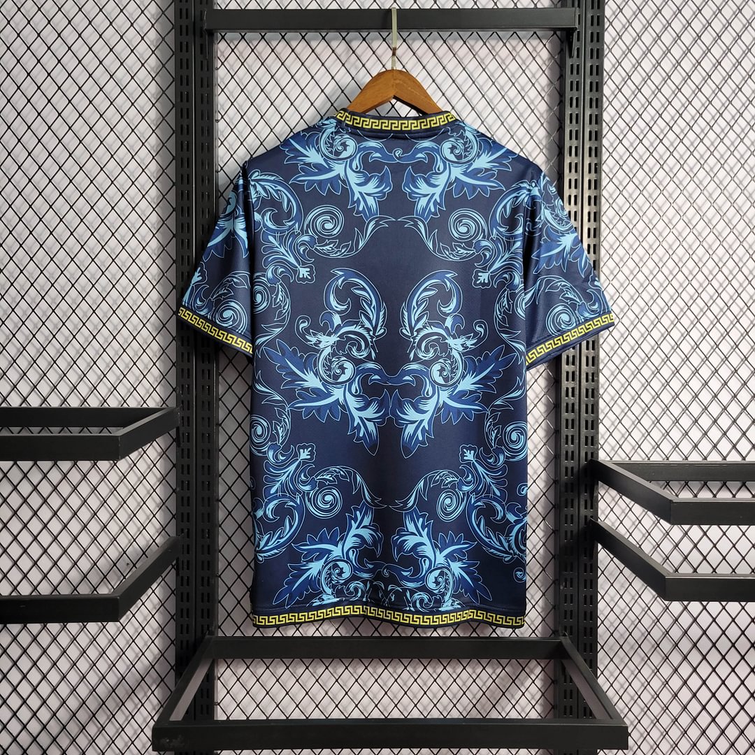 2022 Italy Commemorative Edition Blue Football Shirt( Fans Edition )