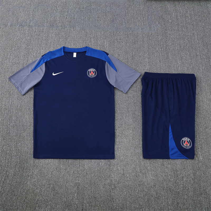 2025/2026 Paris Saint-Germain Royal Blue Training Wear Suit Shirt