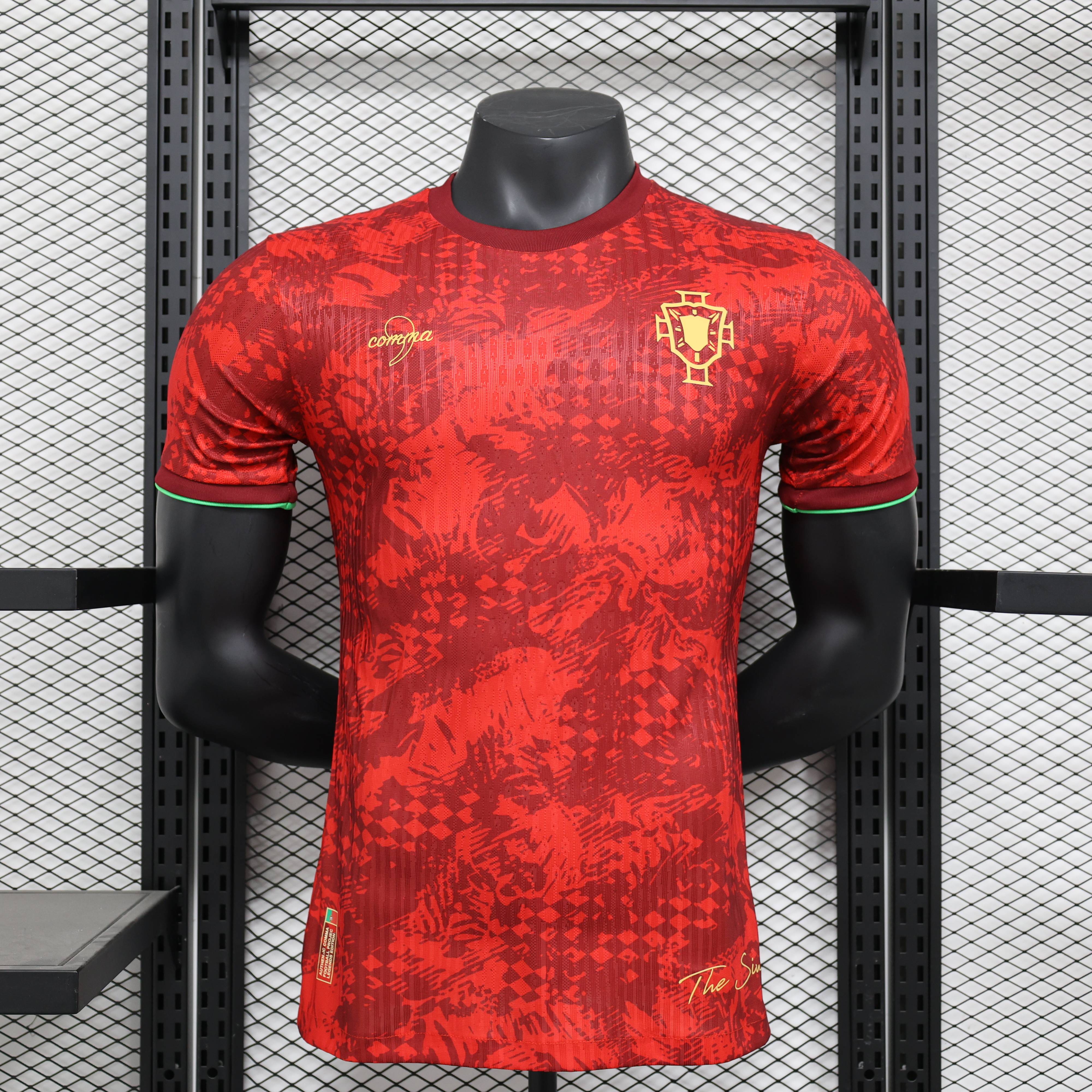 2024/2025 Player Edition Portugal Red Special Edition Football Jersey