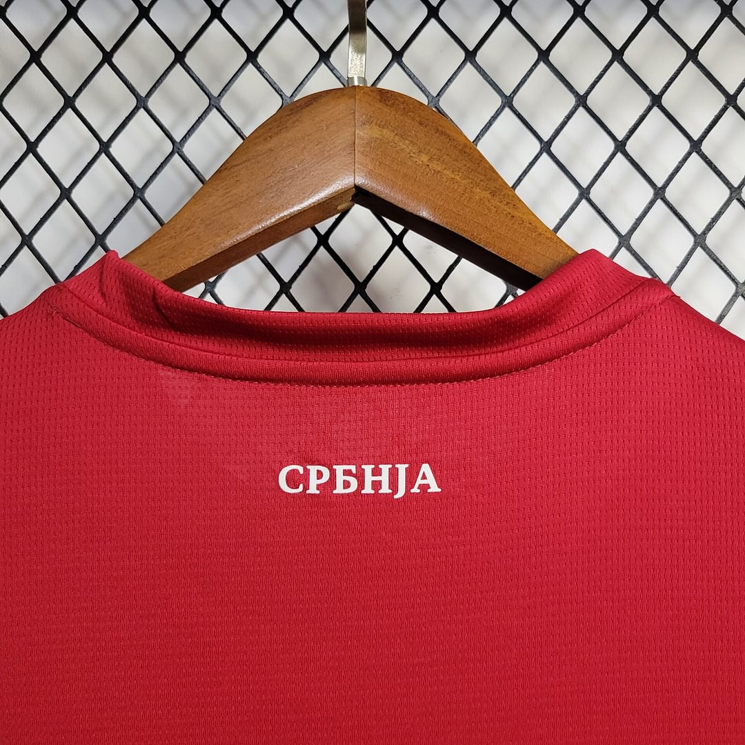2024 Serbia Home Football Shirt(Fan version)