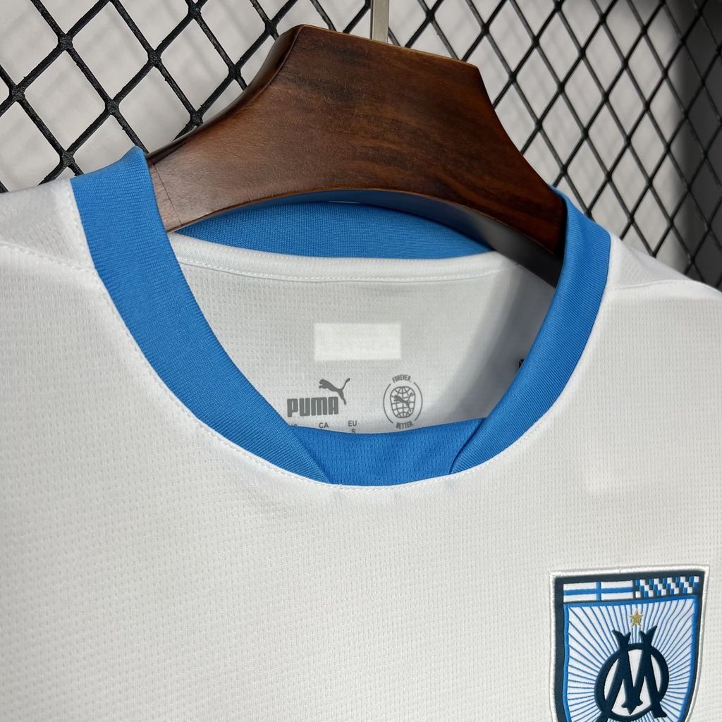 2024/2025 Olympique Marseille Home Football Shirt(Fan version)