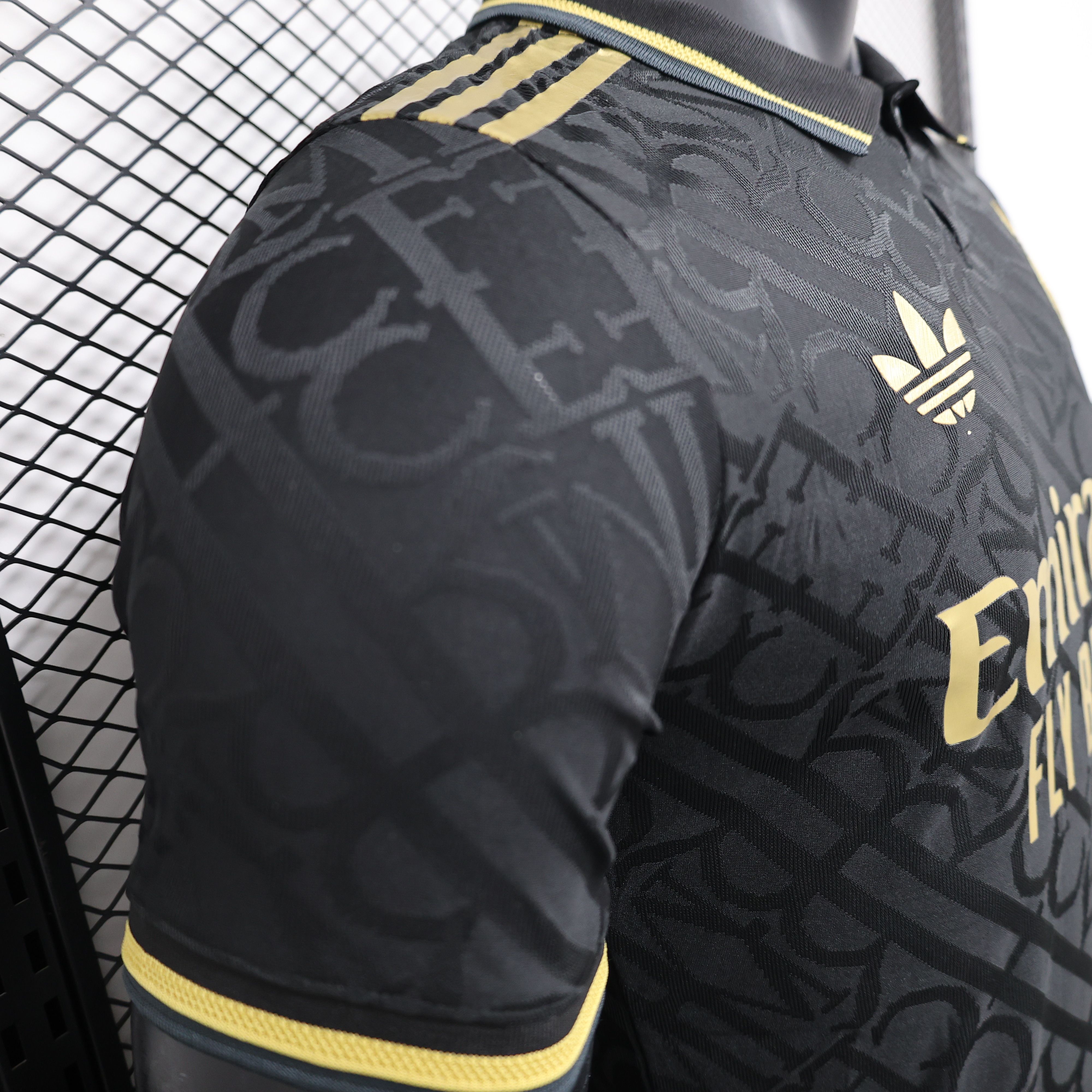 2024/2025 Real Madrid Black Gold Special Edition Football Jersey For Player Version