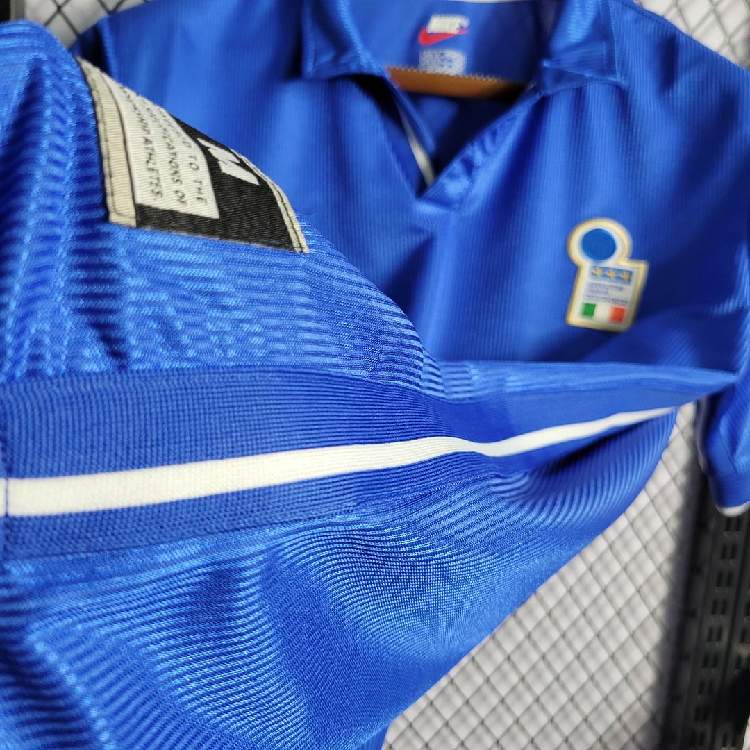 1998 Retro Italy Home Football Shirt( Fans Edition )
