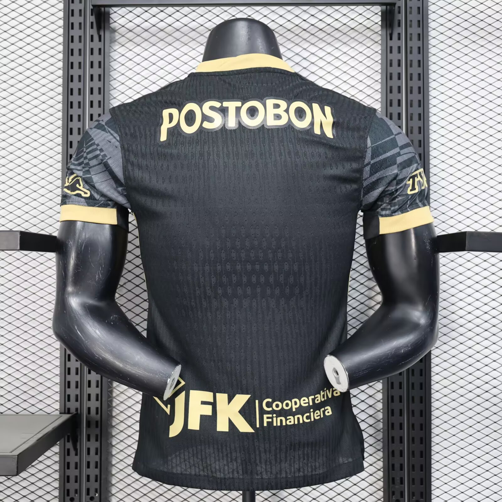 2025/2026 Atlético Nacional Black Away Football Jersey For Player Version