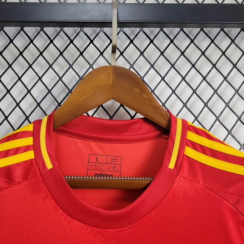 2024 Spain Home Football Shirt ( Fans Edition )
