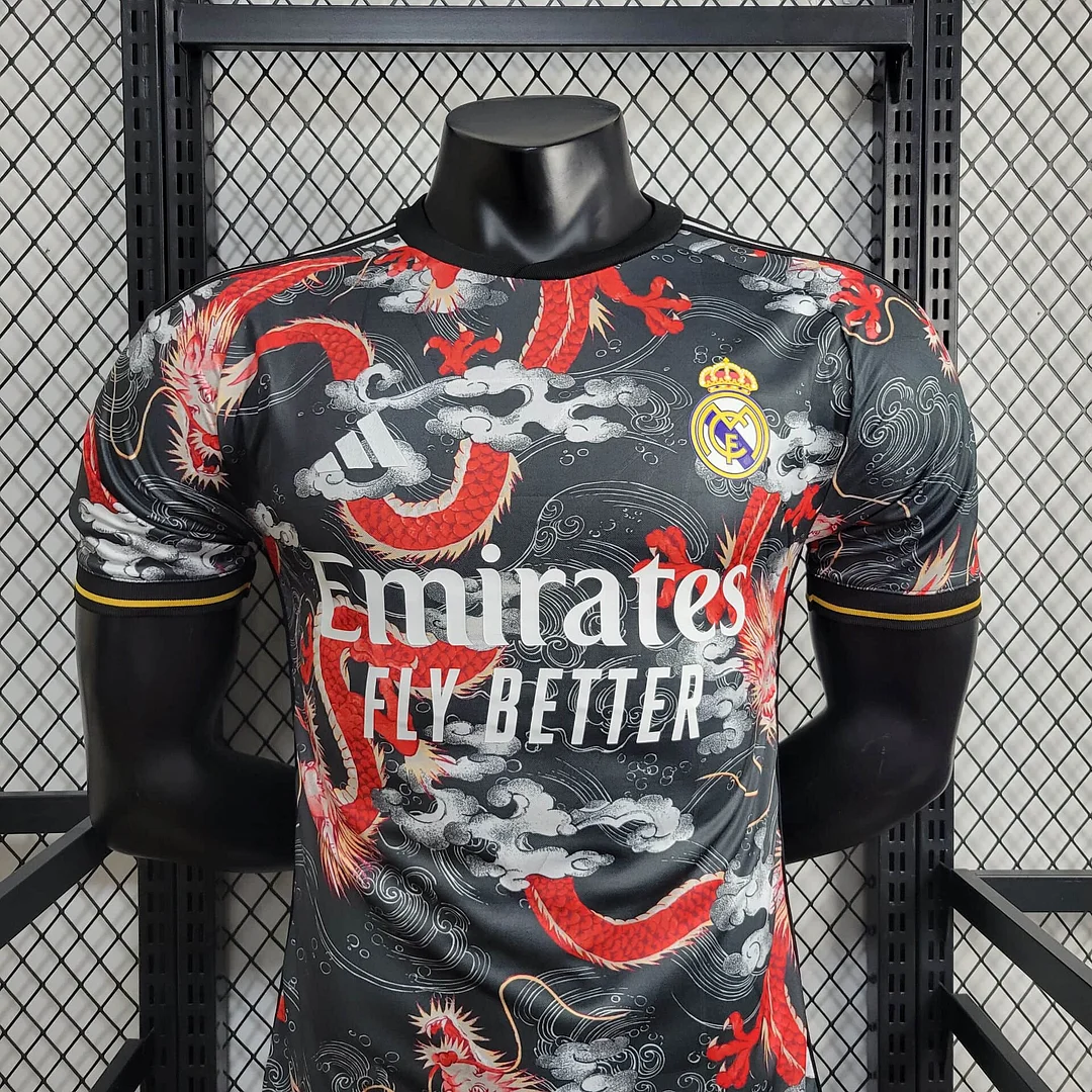 2024/2025 Real Madrid Red Dragon Special Edition Football Shirt For Player Version
