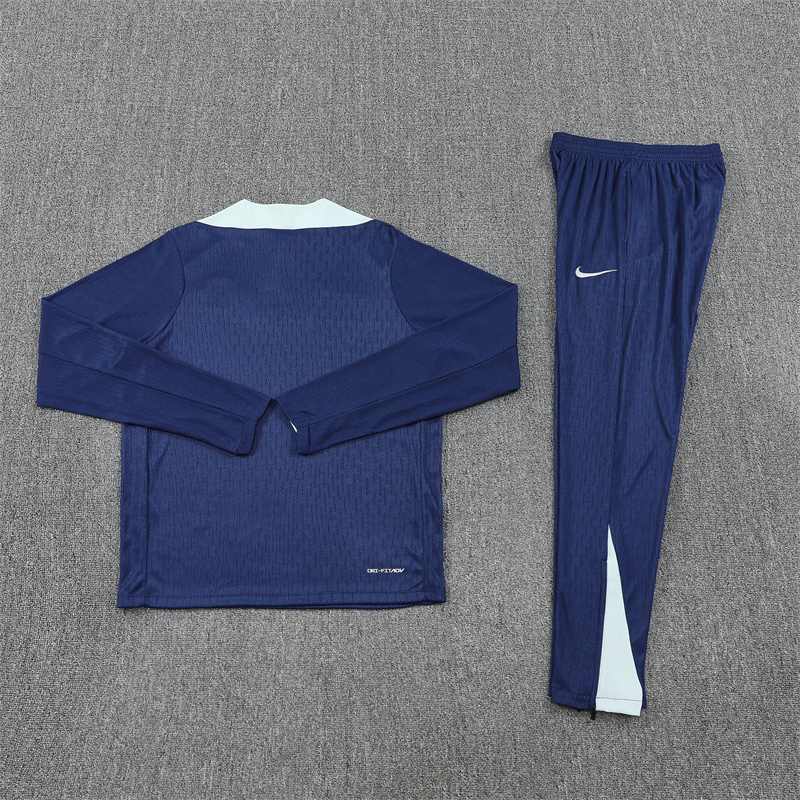 2025/2026 Inter Milan Training Wear Blue Suit Shirt