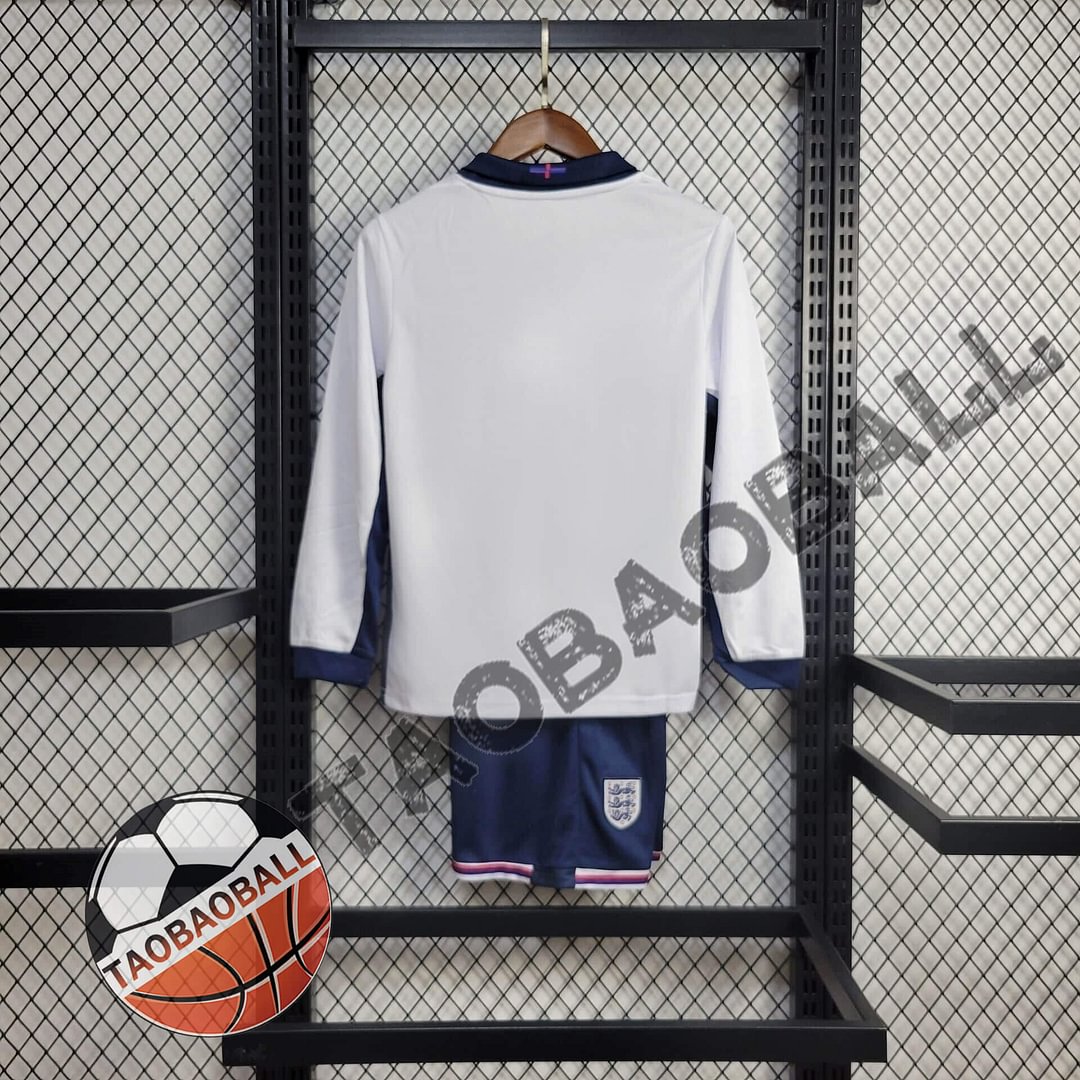 2024/2025 Long Sleeve England Home Football Shirt Kids