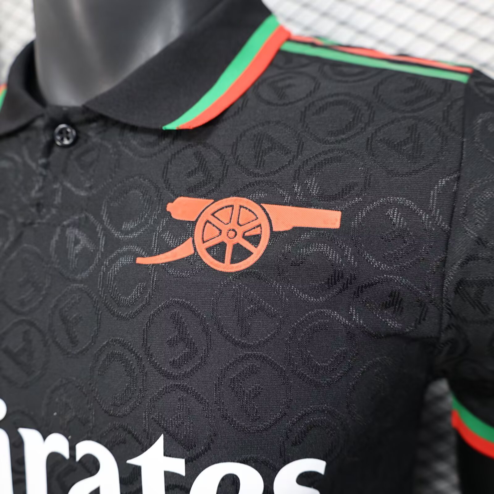 2025/2026 Arsenal Black Special Edition Football Jersey For Player Version