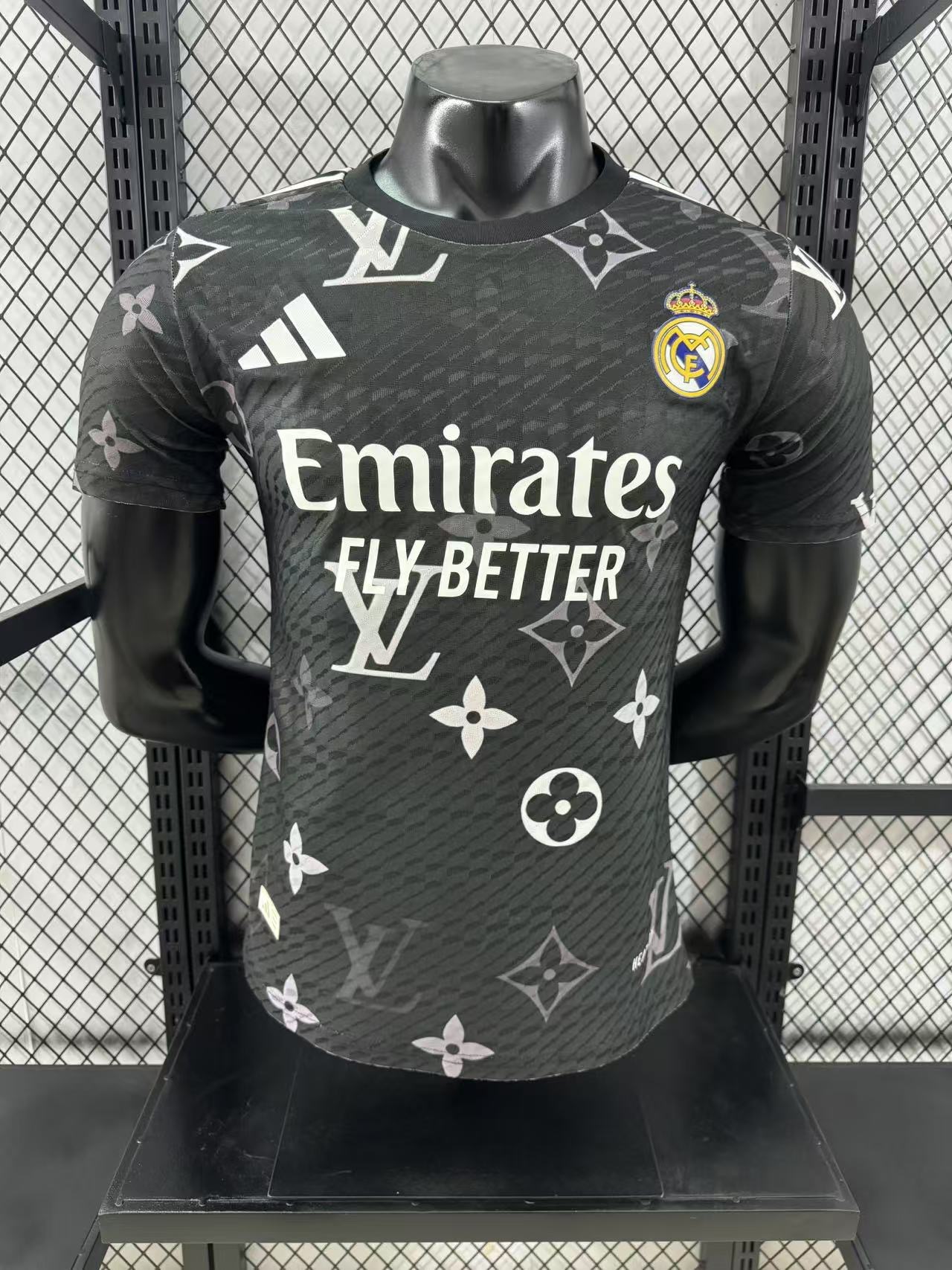 2025/2026 Real Madrid Black Specia Jersey(Player Version)