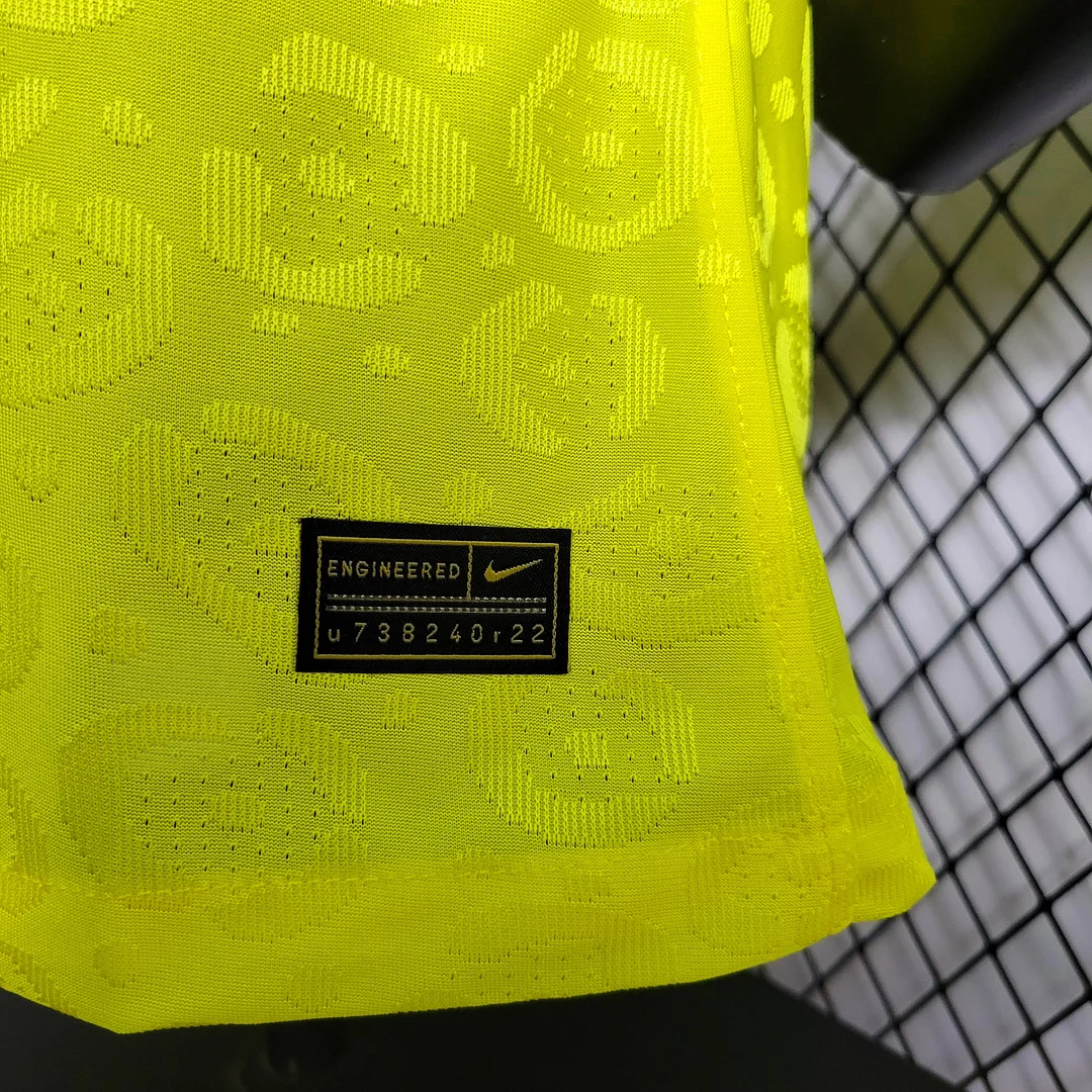 1:1 copy top quality 2022 Player Version Brazil Home Football Shirt