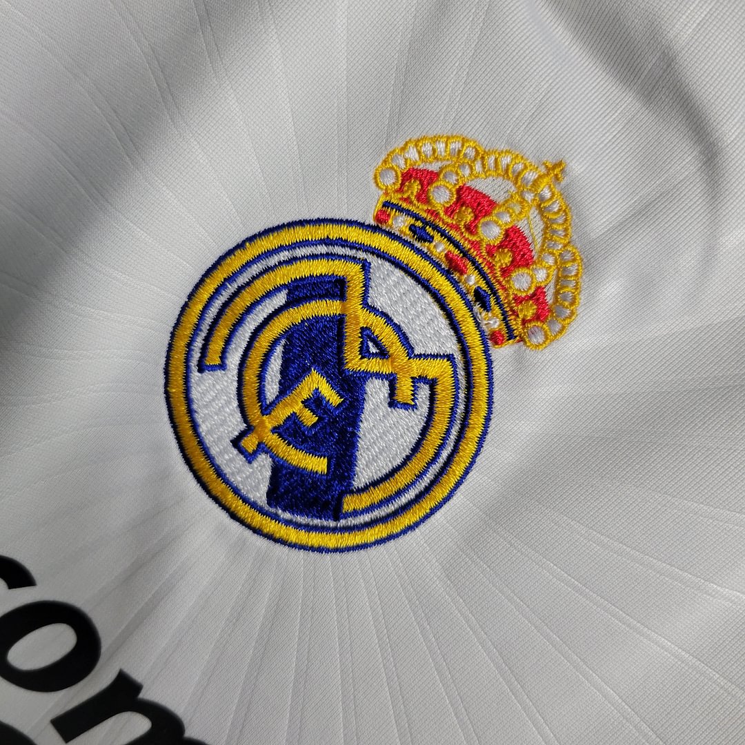 2010/2011 Real Madrid Retro Long Sleeve Home Football Shirt