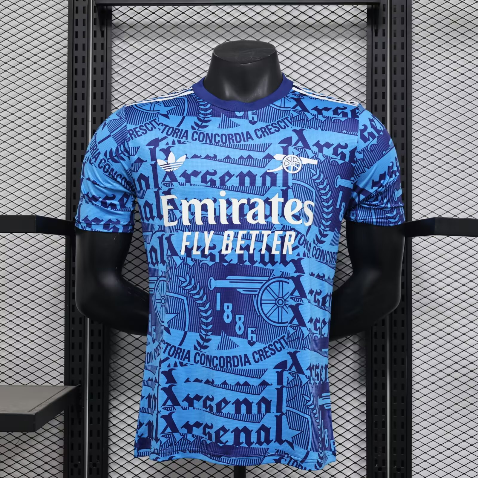 2024/2025 Player Edition Arsenal Special Edition Blue Football Jersey