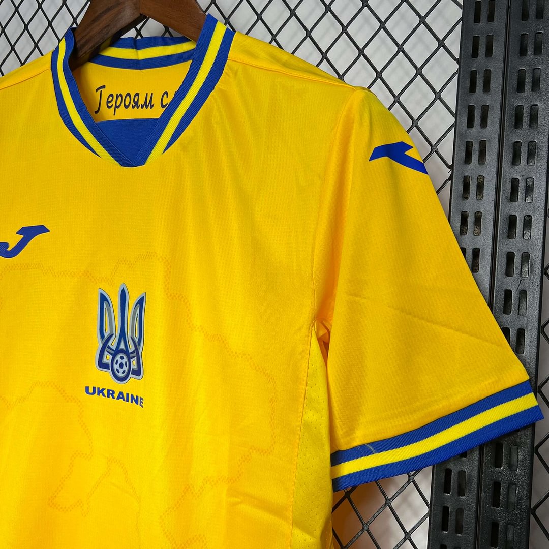 2024 Ukraine Home Football Shirt( Fans Edition )