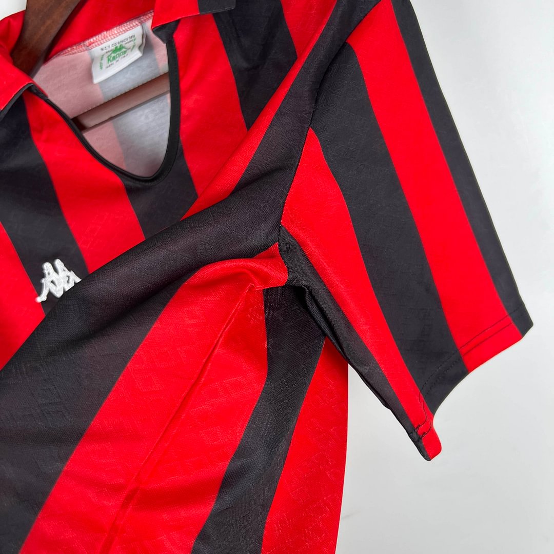 1989/1990 Retro AC Milan Home Football Shirt