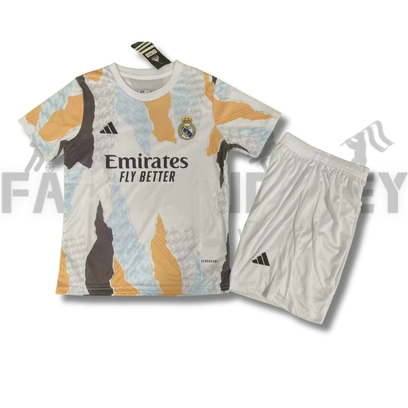 2025/2026 Real Madrid Training Football Shirt(For Kids)