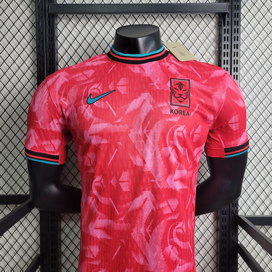 2024 South Korea Home Football Shirt(Player Version )