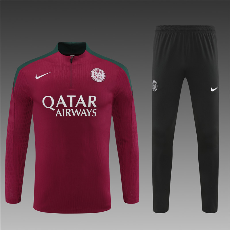 2024/2025 Paris Saint-Germain Training Wear Red Player Edition