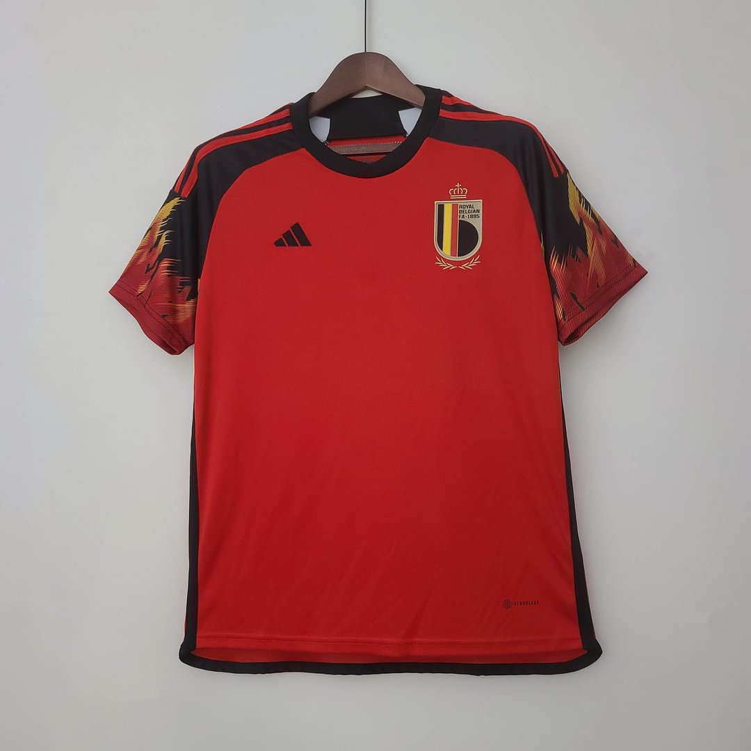 2022 Belgium Home Football Shirt( Fans Edition )