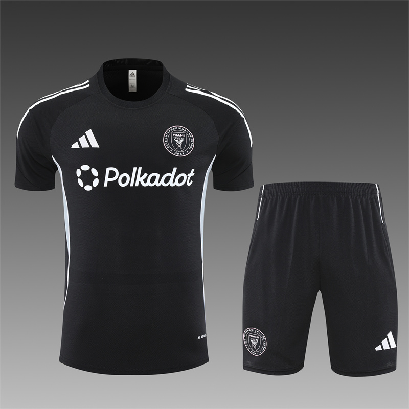 2025/2026 Miami Black Training Wear Suit Shirt