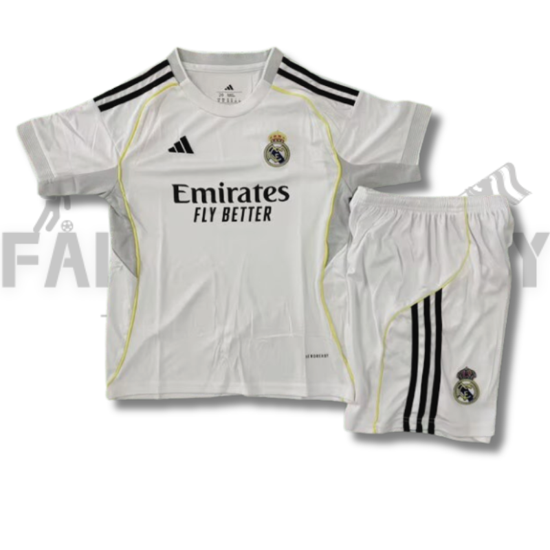 2025/2026 Real Madrid Home Edition Football Shirt(For Kids)
