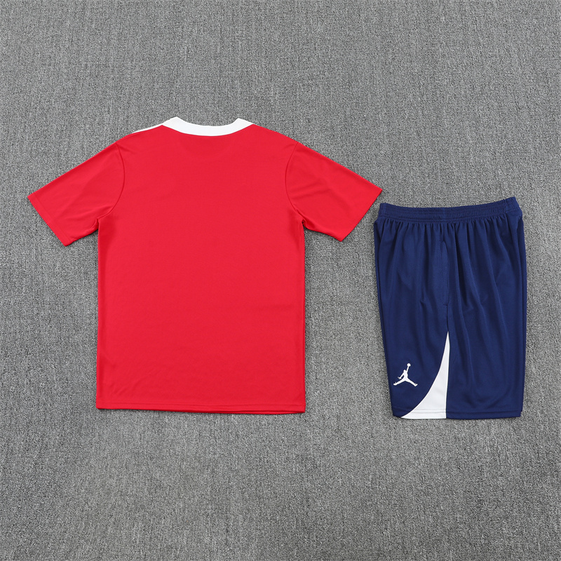 2025/2026 Paris Saint-Germain Red Training Wear Suit Shirt