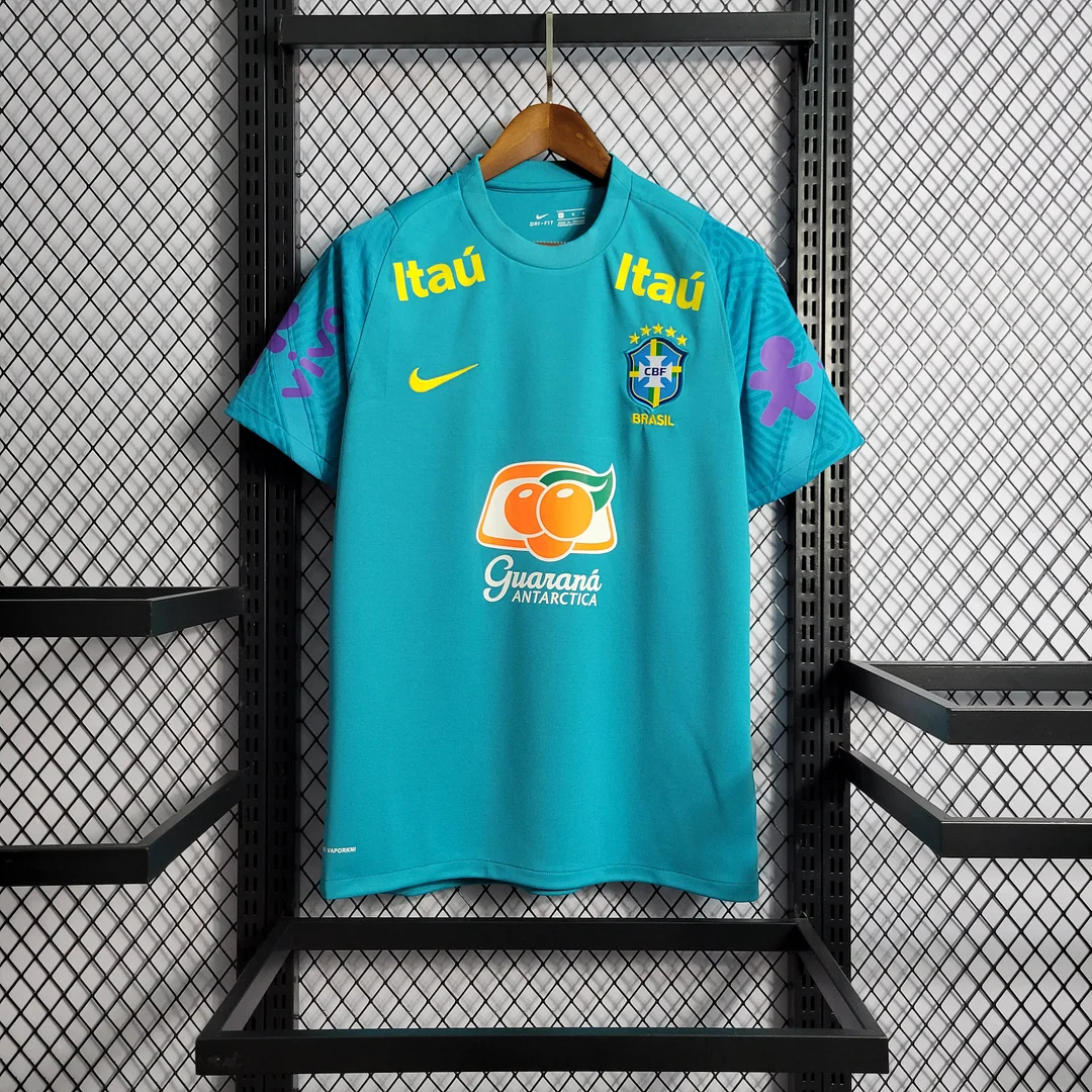 2019 Brazil Training Wear Football Shirt