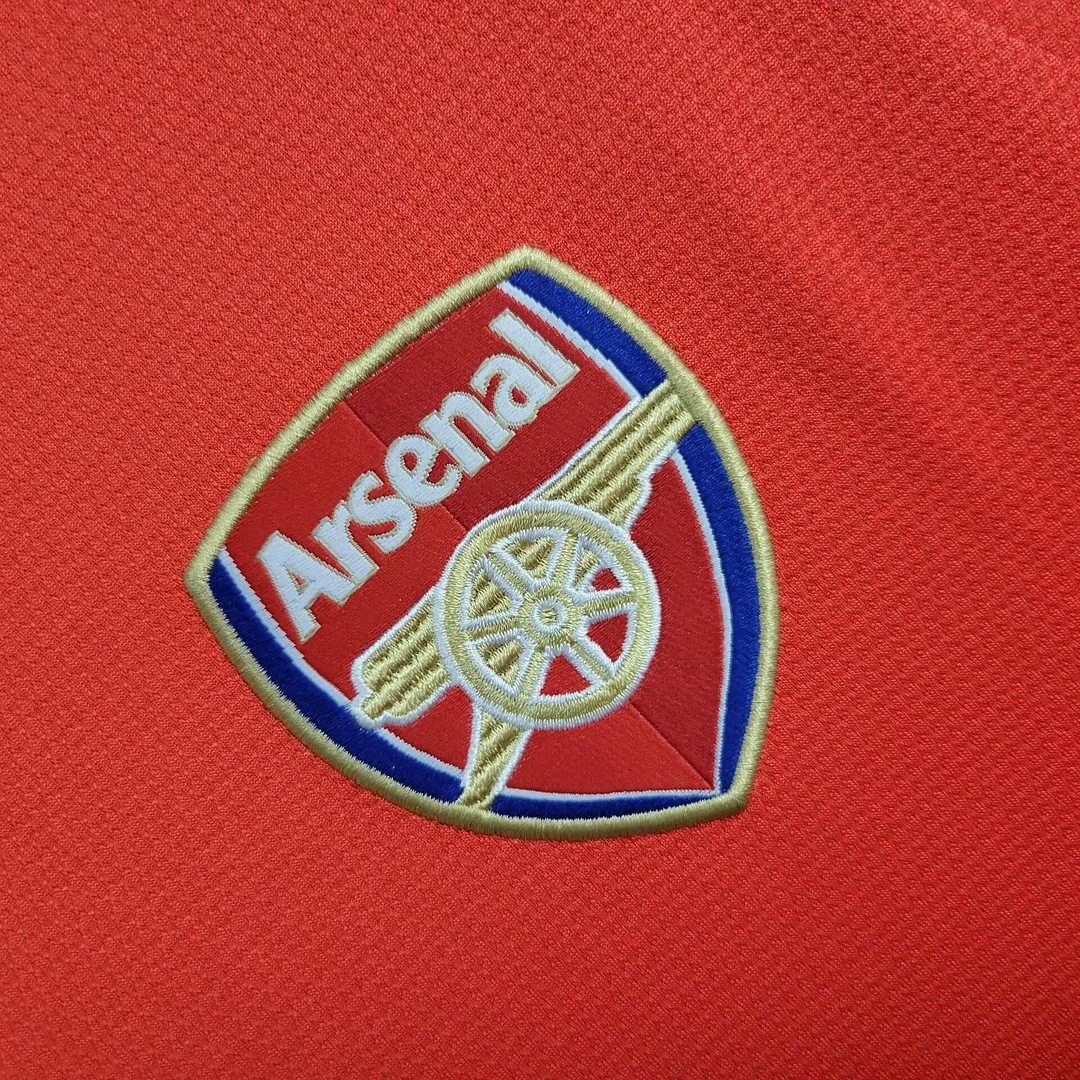 2012/2013 Long-Sleeve Retro Arsenal Home Football Shirt