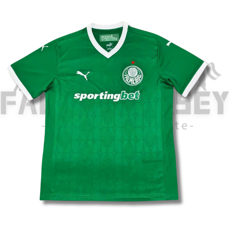 25/26 Palmeiras Home Football Shirt(Fans version)